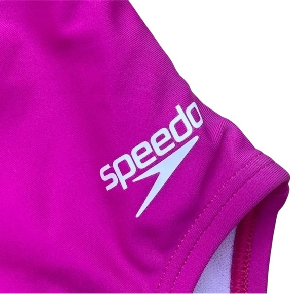 NWT Baby Girl’s Speedo Swimsuit One Piece Onesie Size 18 Months - Picture 4 of 4